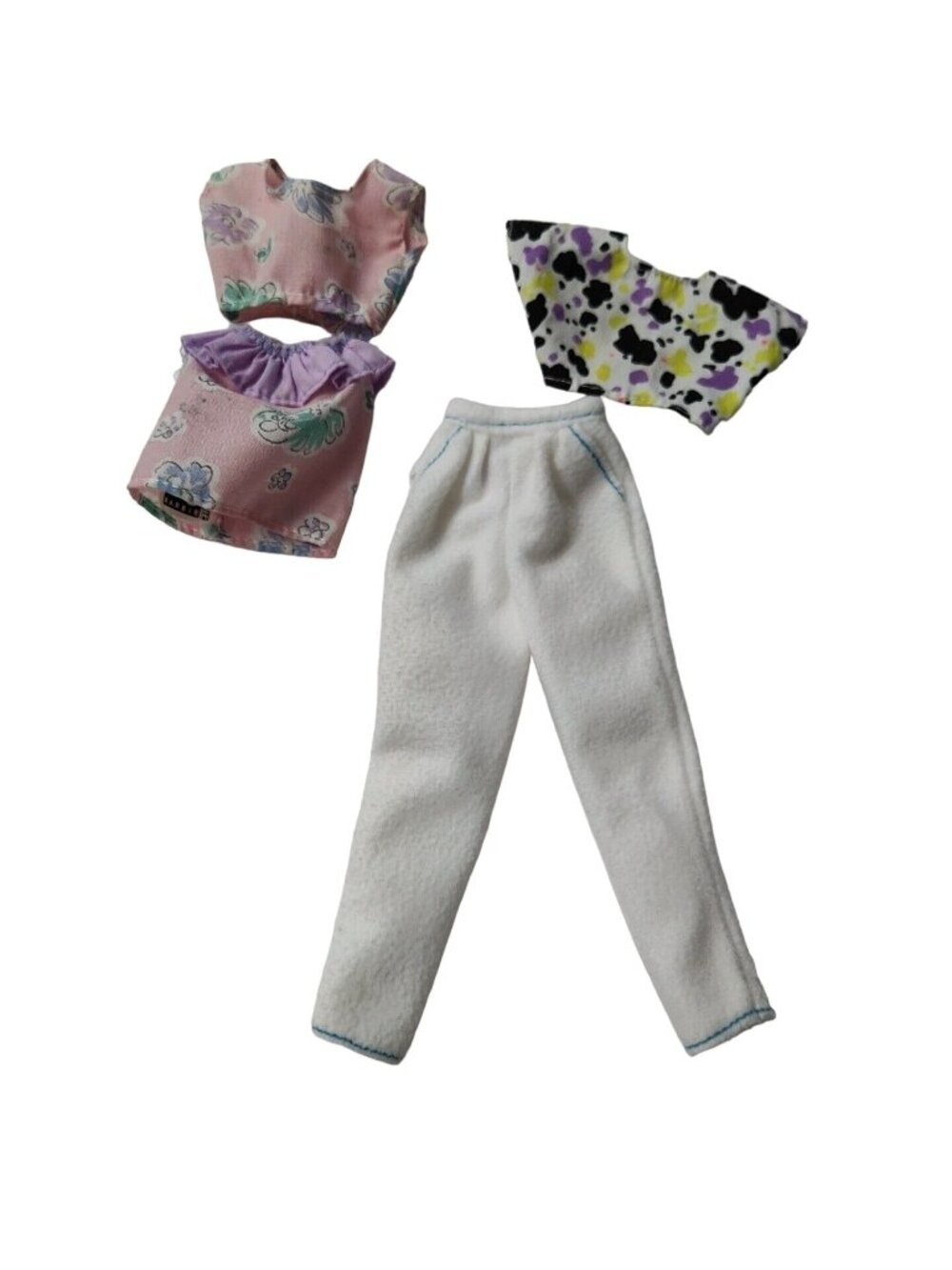 Vintage 90s Barbie and Courtney Fashion Doll Outfits Clothing Shirts Pants Skirt